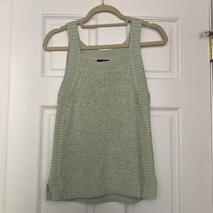 J. Crew Light Green Knit Tank